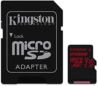 Професионален microSDXC 256GB Работи за Samsung Rex 60Card Custom, доказан SanFlash и Kingston. (80 MBIT/сек)