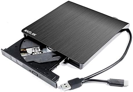 Преносим Външен DVD CD Плейър, Записващо устройство USB 3.0 USB-C Оптично Устройство за Lenovo ThinkPad X L Серия X395