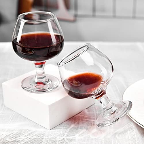 Glsairy Комплект от 8 Сладки Питиета Ракия Мини Чаши за вино Чаши за вино 2 ГРАМА
