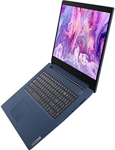 Лаптоп Lenovo IdeaPad 3 17.3, 17.3 HD+ (1600 x 900) Дисплей, Процесор AMD Ryzen 5 5500U, 8 GB оперативна памет DDR4, 512 GB M. 2 SSD Диск, Графика AMD Radeon 7, Windows 10 Home, 82KV003MUS, Abyss Blue