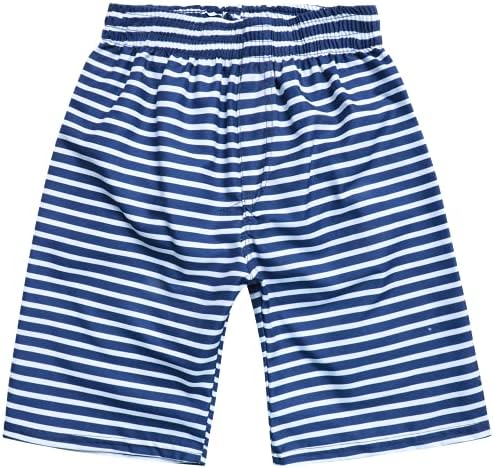 Sweet & Soft Boys' Обрив Guard Set - UPF 50+ 2-Piece Long Sleeve Swim Shirt and Trunks Swimsuit (12M-7)
