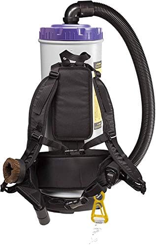 ProTeam Backpack Vacuums, Super CoachVac Commercial Backpack Vacuum Cleaner with HEPA Media Filtration and Telescoping