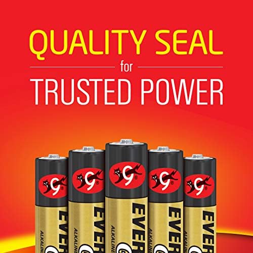 Eveready Gold AAA Batteries, Alkaline Triple A Battery (12 Броя) A92BP-12