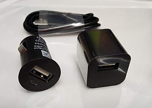 Slim Travel Car & Wall Charging Kit Работи за Xiaomi Mi 10T Lite Включва USB кабел Type-C! (1.2A5.5W)