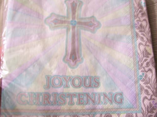 Кърпички за напитки Joyous Celebration Christening - 16 Кърпички