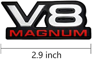 2 елемента 94-01 V8 Magnum Емблемата на Крилото на Вратата Табела на Иконата на Етикети Логото на 1500 Ван Подходящ за