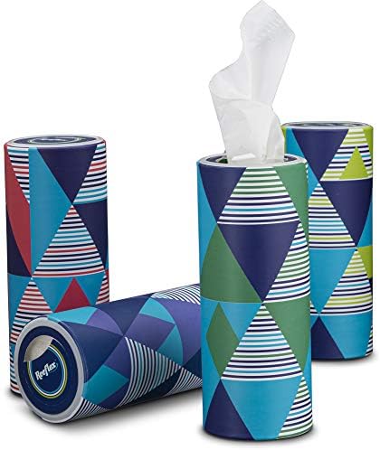 Reeflex Car Tissues (4 кутии/200 тъкани) - почистващи кърпички за лице в кутия в абстиненция с идеална подстаканником