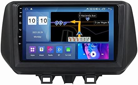 FFKL 9 инча Android 10,0 Кола Стерео за Hyundai Tucson 2018-2020 GPS Sat Nav Плейър, Радио, Поддръжка на Bluetooth и WiFi 4G DSP + RDS Carplay