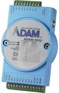 Модул за вход-изход Advantech ADAM-6052-D, Изолиран, Цифров, 16 канала, 8 входа, 8 office, Modbus TCP