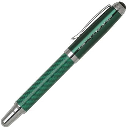 Carbon Fiber Rollerball Twist Pen - Mississippi Valley State Bulldogs