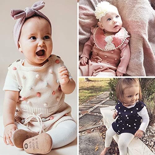Simplee kids Baby Girl Knit Pompoms Гащеризон Без Ръкави Baby Girl Knit Clothes