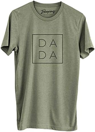 Inkopious DADA Тениска - за Първи Път Подарък за Деня на бащата