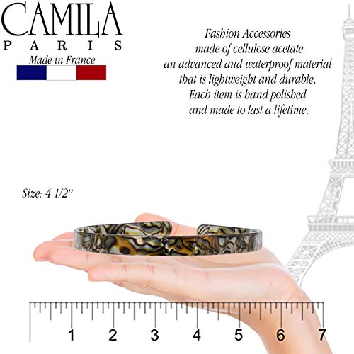 Camila Paris CP2005 5 инча Френска Превръзка на главата за Жени, Силна Фиксация, дамски лента за коса, Много гъвкава,