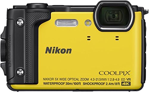 Nikon стилен компактен дизайн, w300 Водоустойчив подводни дигитална камера с TFT LCD, 3, orange (26524)
