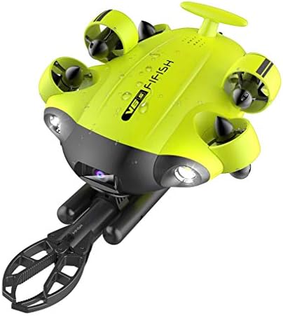 QYSEA FIFISH V6s Подводен ROV Всенаправленное Движение 4K UHD Фотоапарат VR Слушалки за Управление в Реално Време, LED