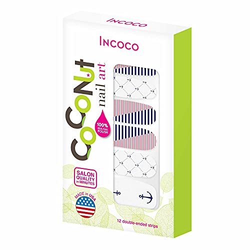 Incoco Coconut Нокти Stripes Set Sail