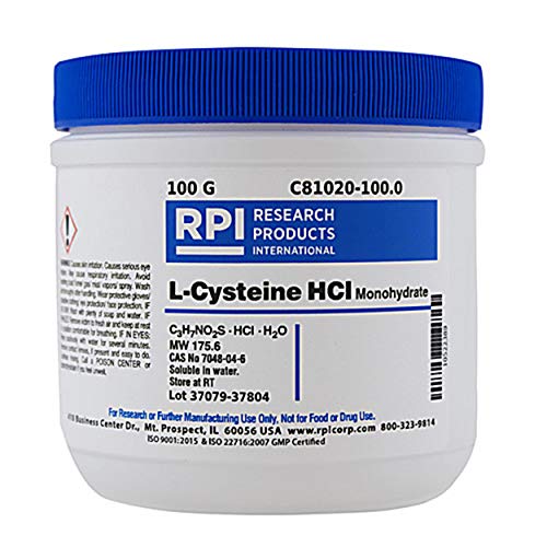 RPI C81020-100.0 L-Цистеин HCl, 100 г