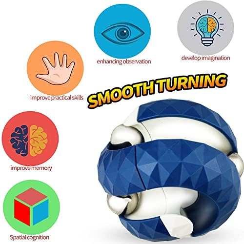 ZVOLEECIU Orbit Топка Toy Fidget Cubes Spinning Top Toy as Stress Relief Gifts & Creative Decompression Toys Puzzle Games