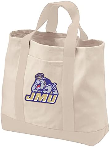 Broad Bay James Madison University Tote Bag Естествен Памук James Madison University Всички