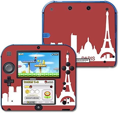 MightySkins Skin Съвместими с Nintendo 2DS - Париж | Защитно, здрава и уникална vinyl стикер wrap Cover | Лесно се нанася,