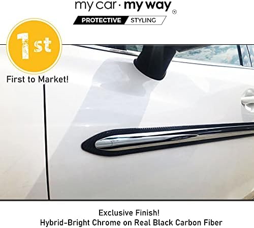 my car my way Hybrid Body Side Molding Trim (Fits) Mercedes Benz A Class 2015-2017 | First to Market Exclusive Finish!