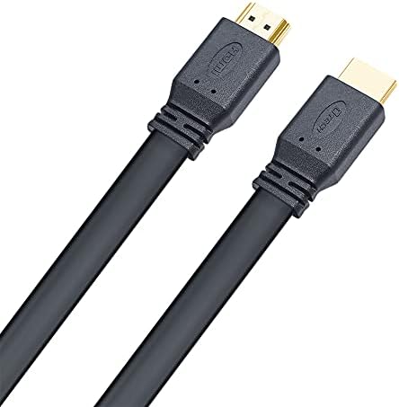DTECH 10m Ultra Thin HDMI A Male to A Male Cable Gold Plated 4K 30Hz 1080p 60hz 3D Ethernet with high Speed HDCP for Computer
