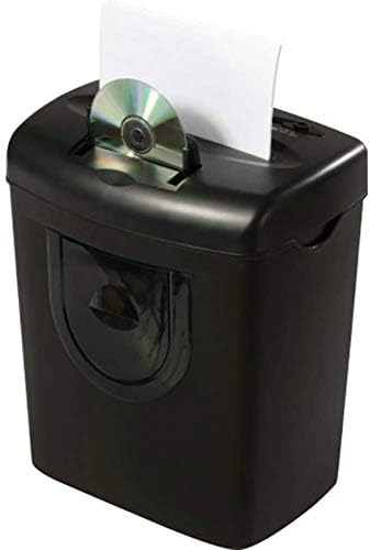 YLHXYPP Cross-Cut Paper, CD and Credit Card Home Office Shredder with Pullout Basket