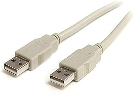 StarTech.com 6 фута Бежово A USB 2.0 кабел M/M - USB кабел - USB (M) към USB (M) - 6 фута бежово - USBFAA_6