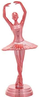 Трофеи танц награди на короната е изработен по поръчка гравиране, 6 Персонално розово трофей вариете балет на черно низкопробном