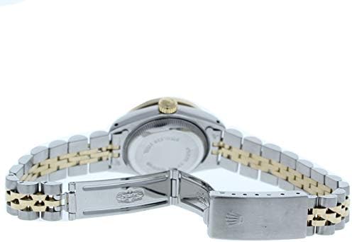 Rolex Ladys Datejust (Автоматични) Юбилейните часовници 69173 Обичай Син диамант циферблат и диамантена bezel (сертифицирани