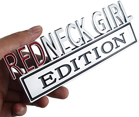 2 елемента Redneck Edition Емблемата на Иконата Табела 3D Задна Врата на Багажника Логото на Замяна за предоставяне на