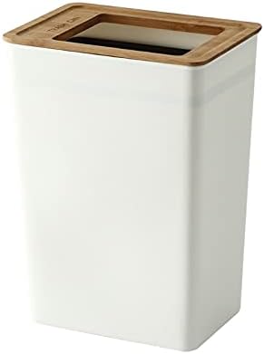 Mifty кофа за Боклук Кофи за Боклук Контейнер Trashbox Практичен кош За Отпадъци с Капак на Дървена Кухня Баня продажбите