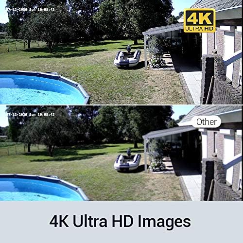 ANNKE Zoom 4K 8MP Ultra HD TVI Bullet Security Camera with 5X Optical Zoom& Motor Varifocal Lens (2.7-13.5 mm), 260 ft
