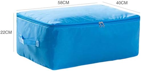 Nunubee Blue Oxford Плат Storage Bag Многофункционална Чанта За Съхранение - 23*16*9/2 Пакет