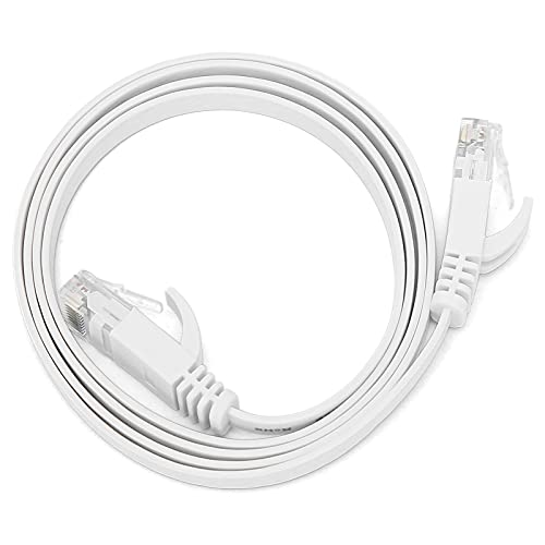 Ethernet кабел,Кабел Ethernet CAT6 Гигабитная 8‑Ядрена Усукана двойка Мрежа Скок Плосък Меден проводник за Доставка(5