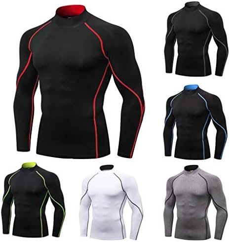 Добра Облекло Човек на Тренировка Гамаши Спорт Фитнес Бягане Йога Спортна Риза Блуза, Топ Влагоотводящие Ризи за Мъже