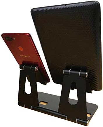 YUXO Laptop Stand Phone Holder Dual Table Stand for Phone Tablet Rack Compact Holder for iPad/iPhone Office Home