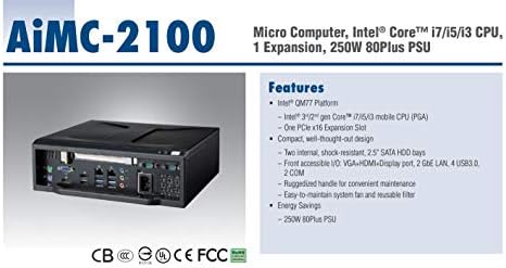 (DMC Тайван) Intel 4th Gen Основната i-Series Автоматика Micro Computer with 2 PCIe & 2PCI Slots, 300W 80Plus PSU