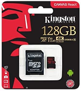 Професионален microSDXC 128GB Работи за LG V35+ ThinQCard Custom, доказан SanFlash и Kingston. (80 MBIT/сек)