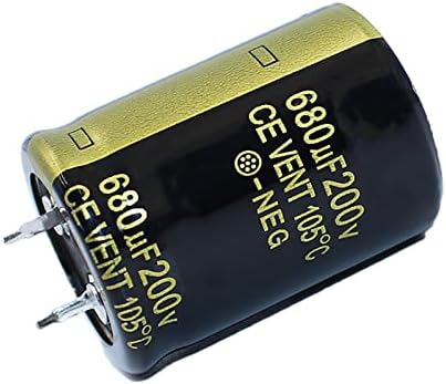 VNOIFDE Рог Електролитни кондензатори, 200 680 icf 25x35 мм/22x45 мм за hi-fi Усилвател с Висока честота на Ниско съпротивление esr (бр.: 10 бр. Размер : 22x45)
