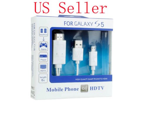 FYL 6 фута Micro USB КЪМ HDMI MHL Кабел Адаптер Full HD 1080P HDTV Кабел за Мобилен Телефон