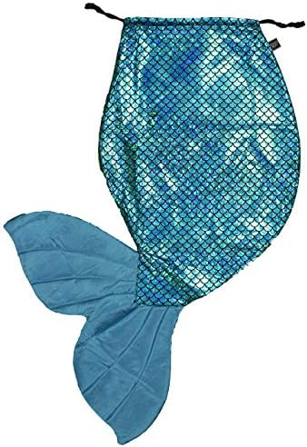 Midwest-CBK Лъскава Mermaid Tail Laundry Bag (лилаво)