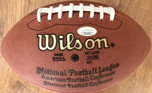 Charles Woodson signed autographed auto autograph Wilson NFL football game (JSA) - Футболни топки с автографи