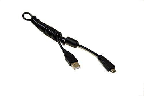 HQRP USB кабел за предаване на данни Кабел е Съвместим с Sony Cyber-Shot DSC-WX30, DSC-WX10, DSC-WX9, DSC-WX7, DSC-WX5