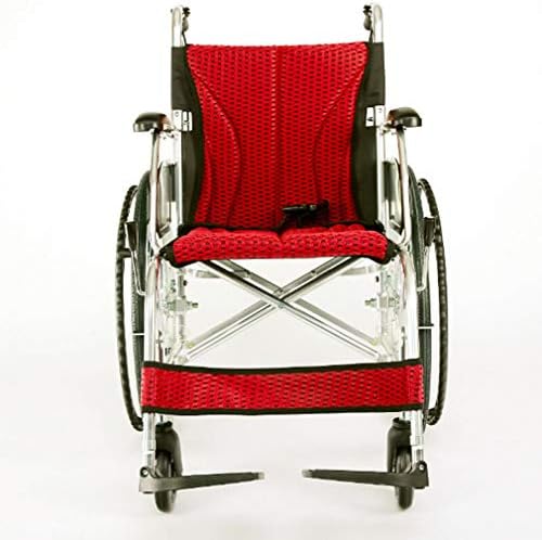 ChenCheng Инвалидна количка Титановая рама Ультралегкая Сгъваема и лесно переносимая Медицински принадлежности (цвят : D)