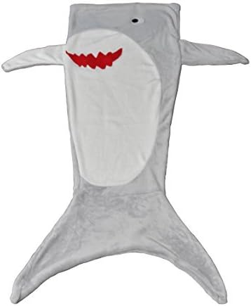 ARAD Soft Fish Blanket for Kids-Сладко Tail Sack for Sleep & Play (Shark)