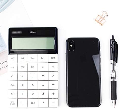 Основен калкулатор Основен калкулатор: Калкулатор, офис и домашен стил – 12-Цифрен – Образователно - Подходяща за училище