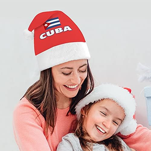 Кубинското Знаме Коледна Шапка За Новогодишната Празнична Партита Cosplay