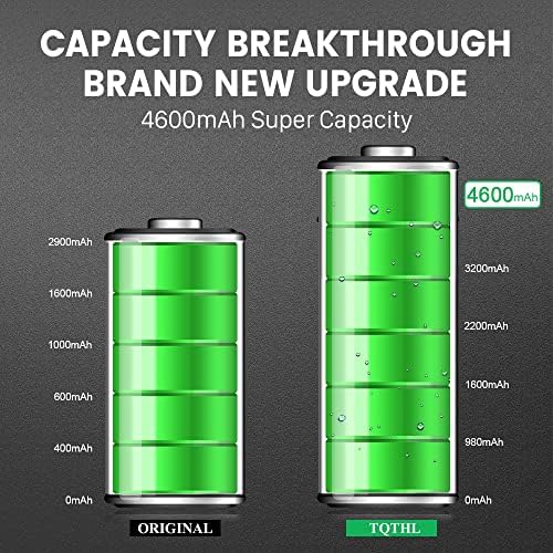 Батерия за iPhone 7 Plus на Замяна, [4600 mah] 2022 Новият 0 на Гориво с голям капацитет Само A1661/A1784/A1785 Литиево-йонни