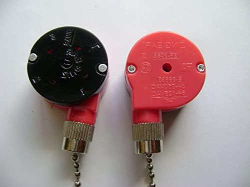 TNITRIB Pull Chain Control Switch E-89885 DR73 ПОДХОДЯЩ ЗА OEM ZING Ear ЗЕ-208S 3 Способи за вентилатор на Тавана